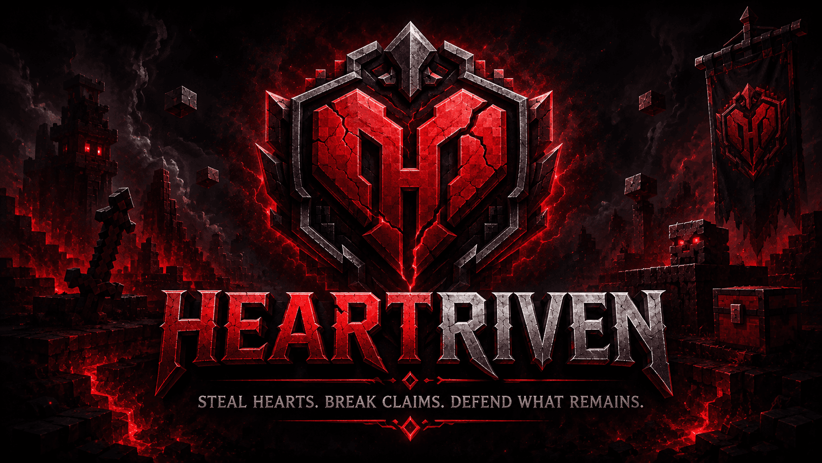 HeartRiven fortress banner